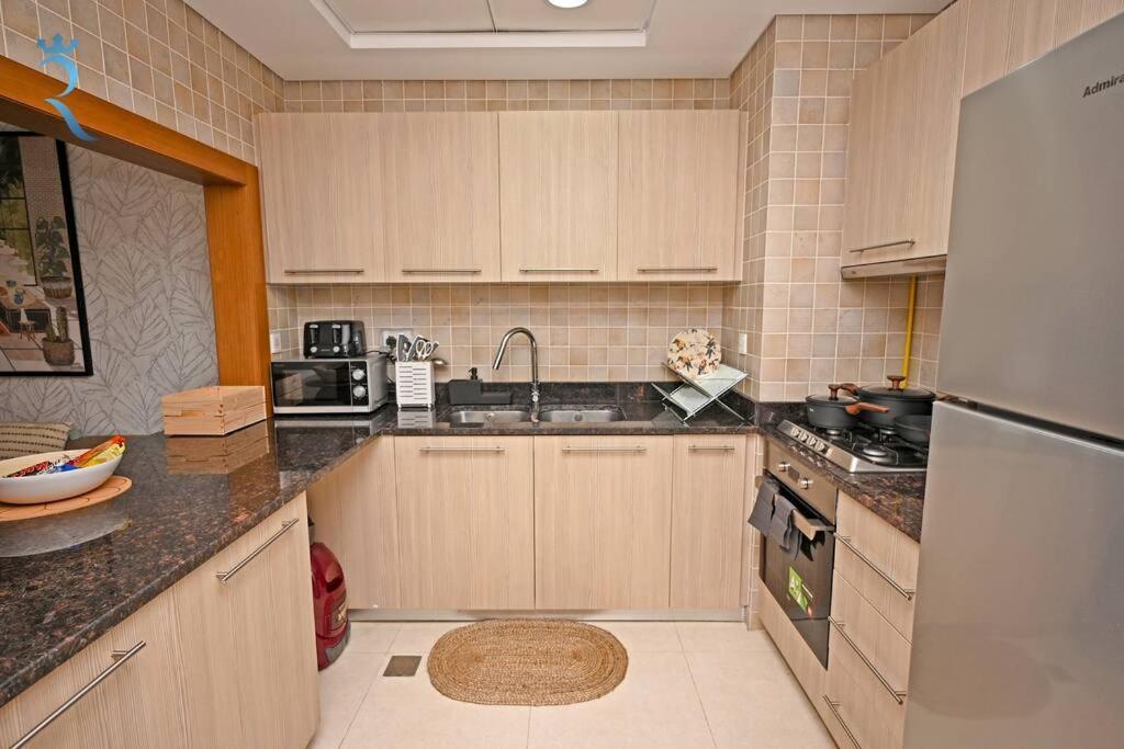 Yas Natura Bliss 1Br Apartment อาบูดาบี ภายนอก รูปภาพ